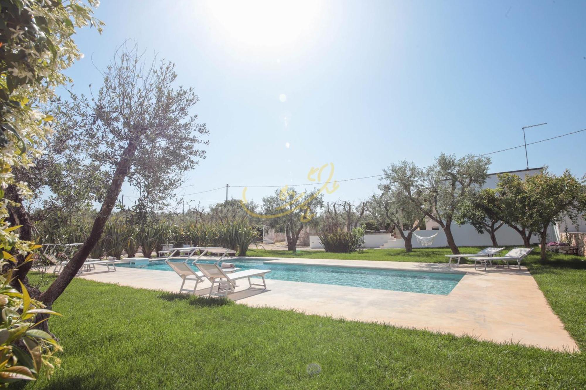 Td Dimora Del Giglio With Organic Garden With Pool Villa Ostuni Exterior foto