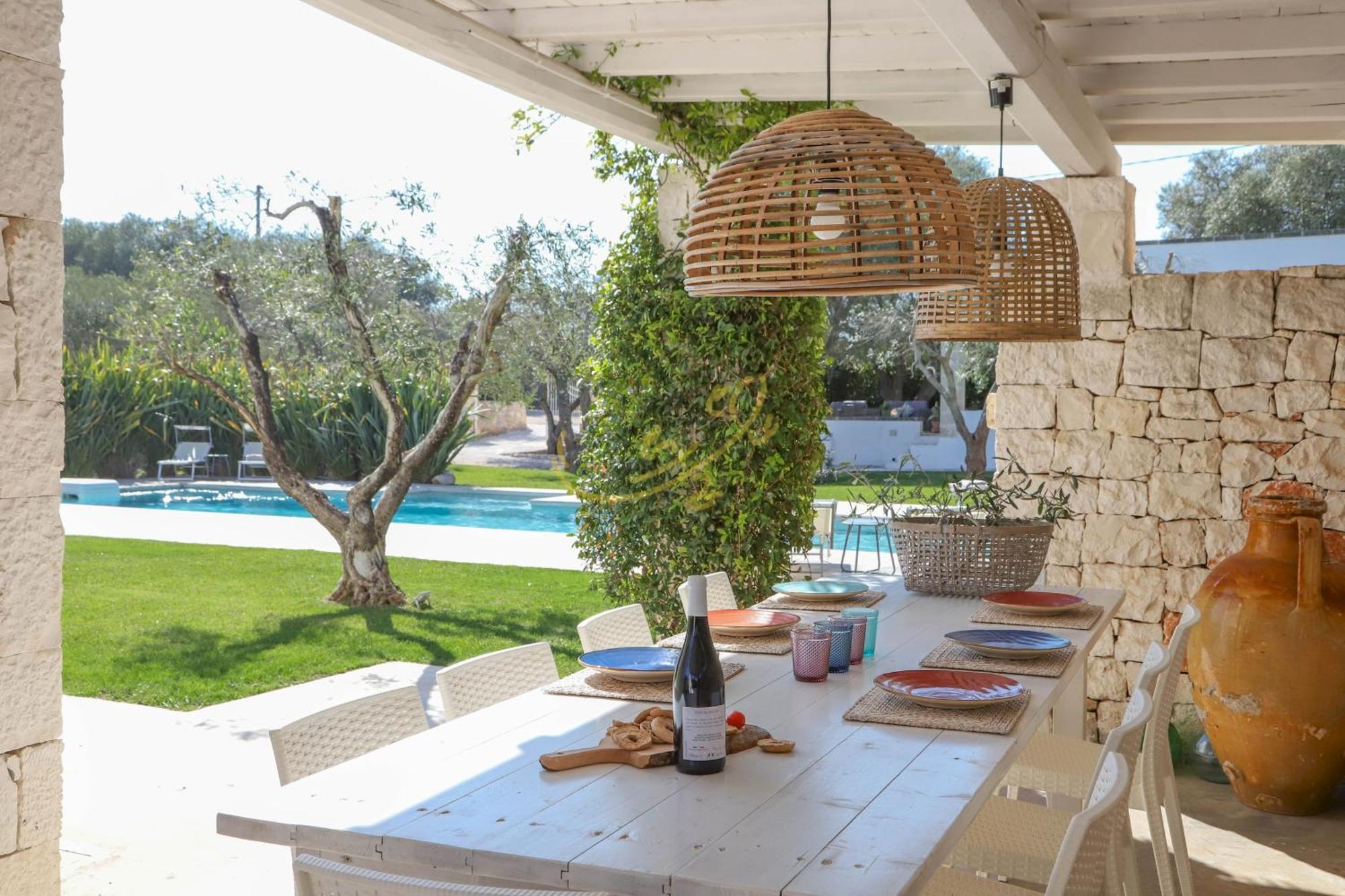 Td Dimora Del Giglio With Organic Garden With Pool Villa Ostuni Exterior foto