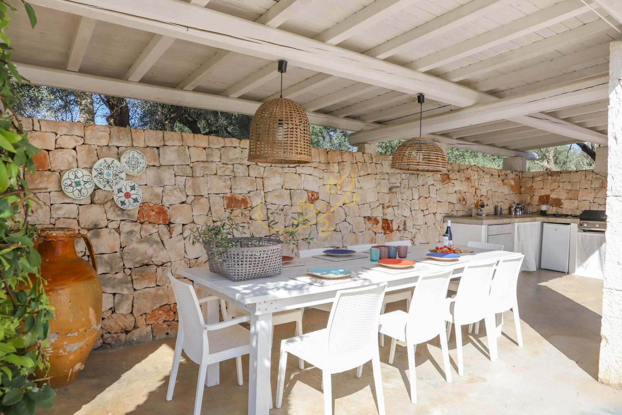 Td Dimora Del Giglio With Organic Garden With Pool Villa Ostuni Exterior foto